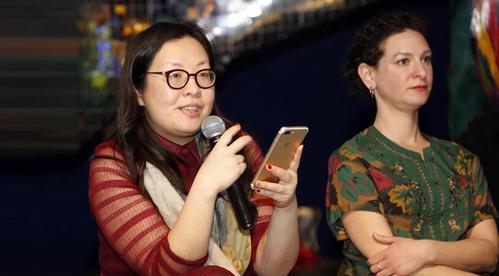 陈柏宇参加中美班第一届情感讲座（心理专家为青年学子传授情感管理智慧）